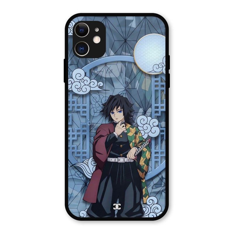 Giyu Tomioka iPhone 11 Mobile Back Cover - Anime PrintShield Case