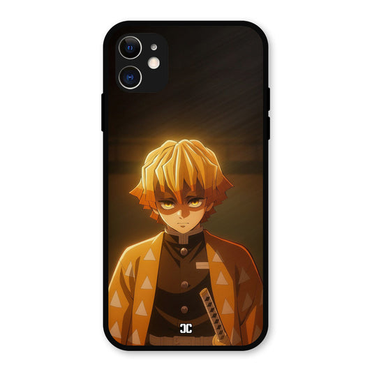 Thunderboy Zenitsu iPhone 11 Mobile Back Cover - Anime PrintShield Case