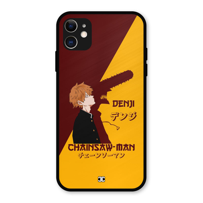 Denji Shadow iPhone 11 Mobile Back Cover - Anime PrintShield Case
