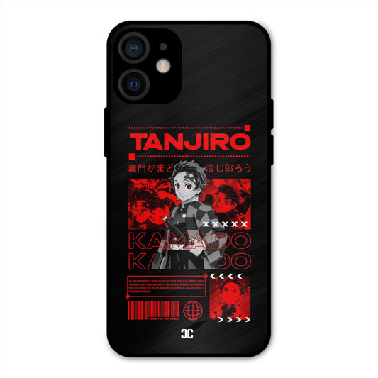Tanjiro Kamado iPhone 12 Mini Mobile Back Cover - Anime PrintShield Case