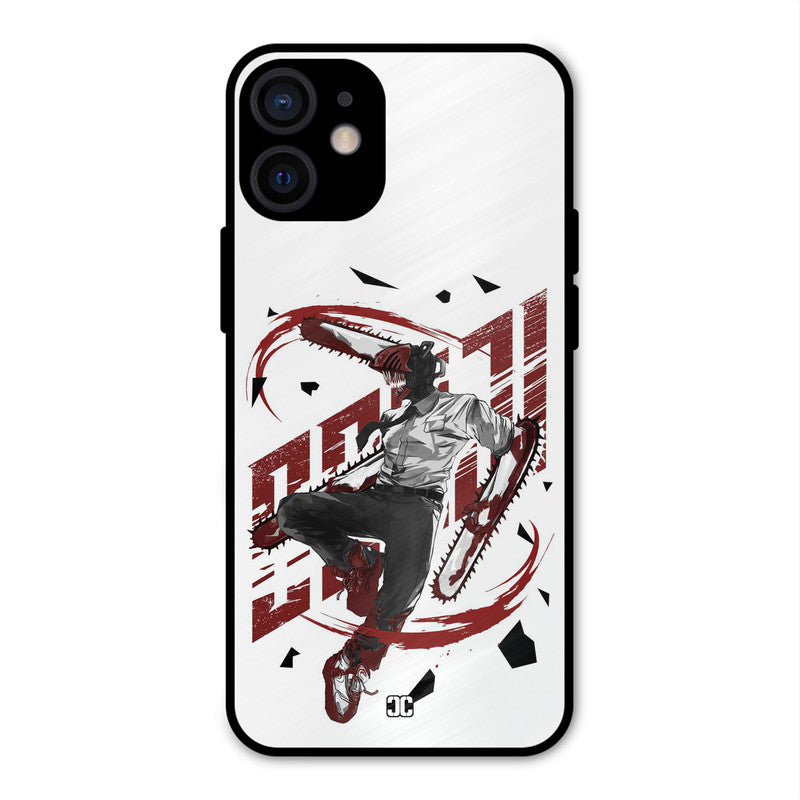 Chainsawman Typo iPhone 12 Mini Mobile Back Cover - Anime PrintShield Case