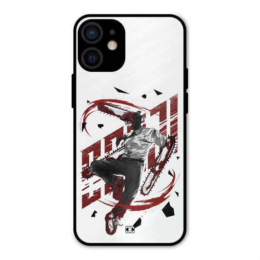 Chainsawman Typo iPhone 12 Mini Mobile Back Cover - Anime PrintShield Case