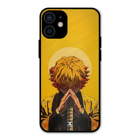 Calm Zenitsu iPhone 12 Mini Mobile Back Cover - Anime PrintShield Case