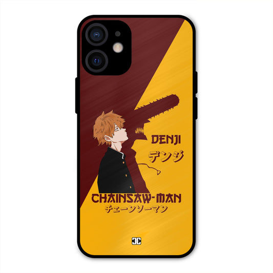 Denji Shadow iPhone 12 Mini Mobile Back Cover - Anime PrintShield Case