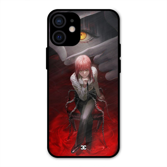 Makima Chains iPhone 12 Mini Mobile Back Cover - Anime PrintShield Case