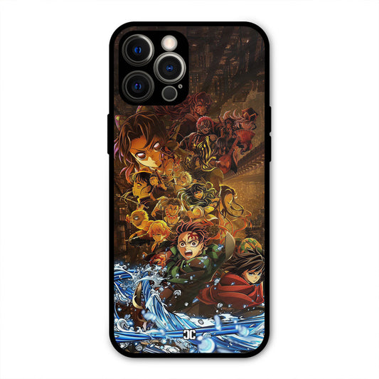 Demon Slayers iPhone 12 Pro Max Mobile Back Cover - Anime PrintShield Case