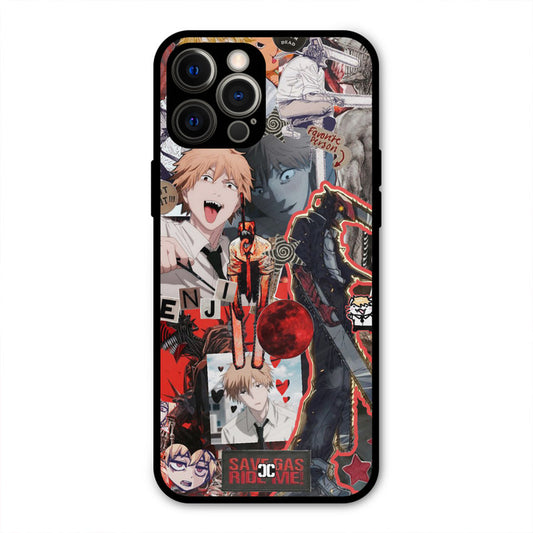 Denji Thoughts iPhone 12 Pro Max Mobile Back Cover - Anime PrintShield Case