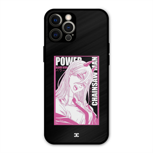 Blood Devil Power iPhone 12 Pro Max Mobile Back Cover - Anime PrintShield Case