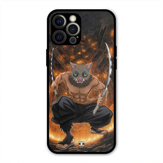 Inosuke Rage iPhone 12 Pro Max Mobile Back Cover - Anime PrintShield Case