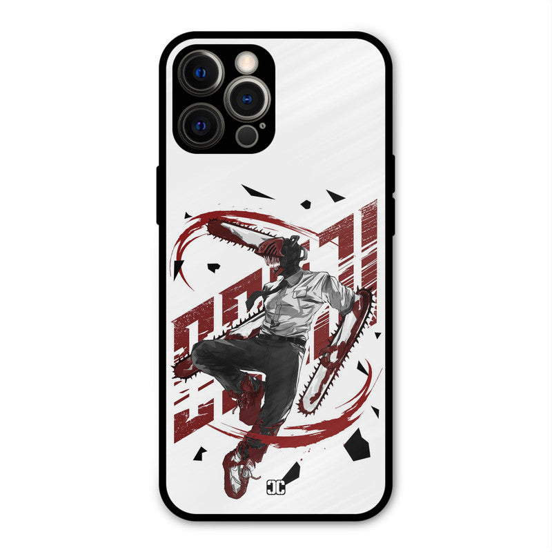 Chainsawman Typo iPhone 12 Pro Max Mobile Back Cover - Anime PrintShield Case