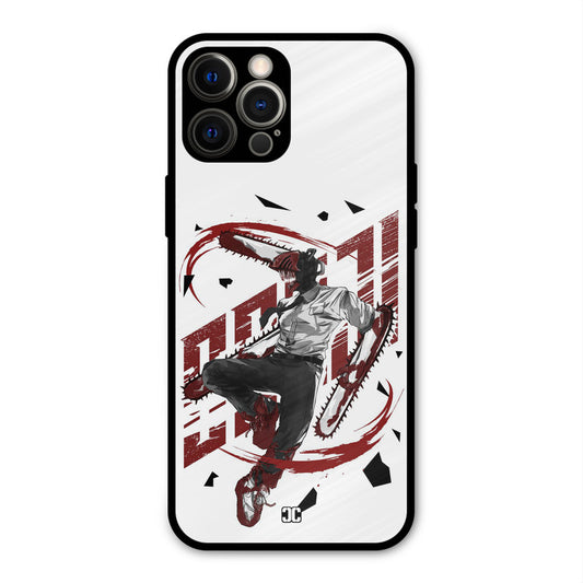 Chainsawman Typo iPhone 12 Pro Max Mobile Back Cover - Anime PrintShield Case