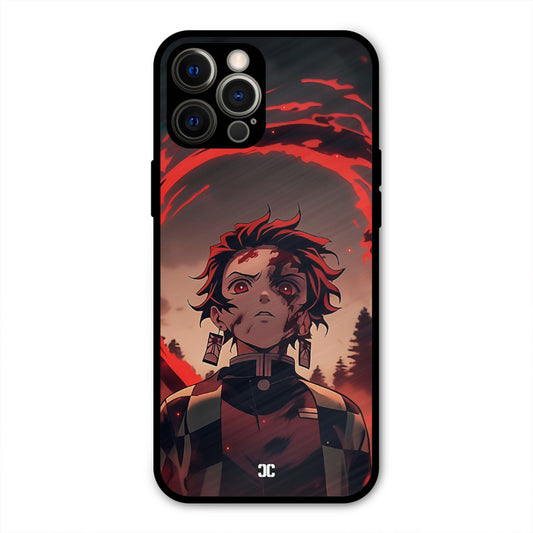 Raging Tanjiro iPhone 12 Pro Max Mobile Back Cover - Anime PrintShield Case
