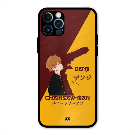 Denji Shadow iPhone 12 Pro Mobile Back Cover - Anime PrintShield Case