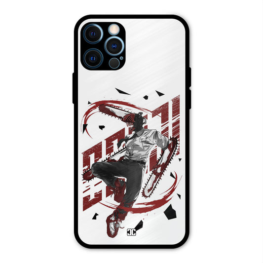 Chainsawman Typo iPhone 12 Pro Mobile Back Cover - Anime PrintShield Case