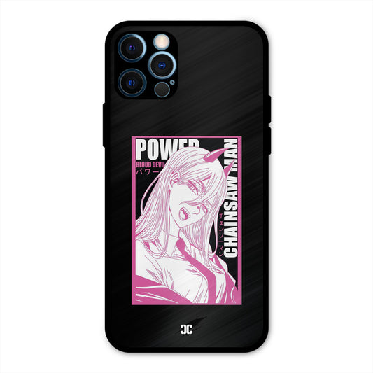 Blood Devil Power iPhone 12 Pro Mobile Back Cover - Anime PrintShield Case