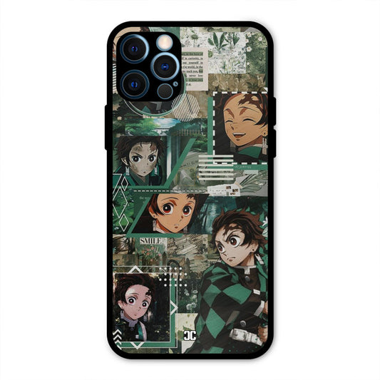 Tanjiro Thoughts iPhone 12 Pro Mobile Back Cover - Anime PrintShield Case