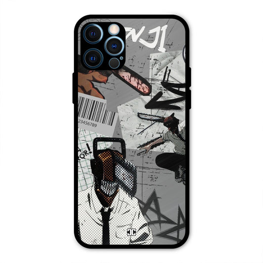Denji Rage iPhone 12 Pro Mobile Back Cover - Anime PrintShield Case