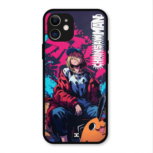 Puchita with Power iPhone 12 Mobile Back Cover - Anime PrintShield Case