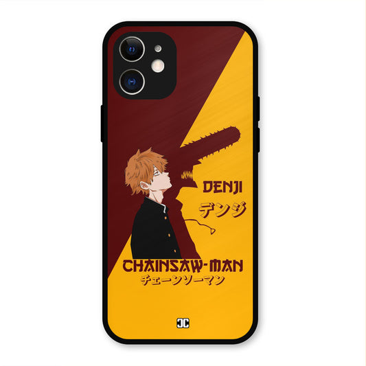 Denji Shadow iPhone 12 Mobile Back Cover - Anime PrintShield Case