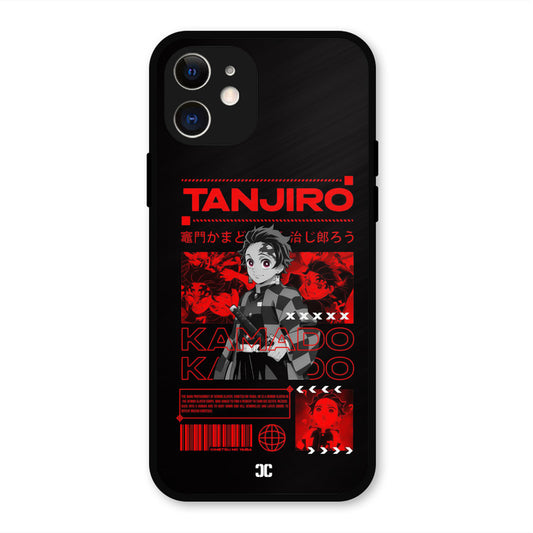 Tanjiro Kamado iPhone 12 Mobile Back Cover - Anime PrintShield Case