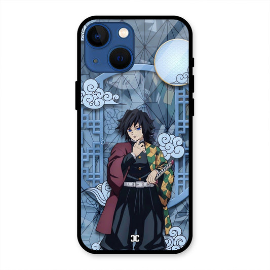 Giyu Tomioka iPhone 13 Mini Mobile Back Cover - Anime PrintShield Case
