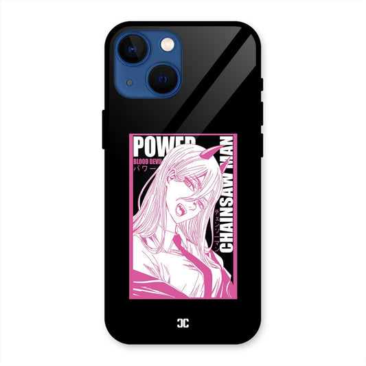Blood Devil Power iPhone 13 Mini Mobile Back Cover - Anime PrintShield Case