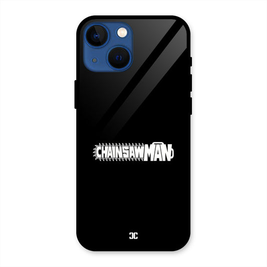 Chainsaw Logo iPhone 13 Mini Mobile Back Cover - Anime PrintShield Case