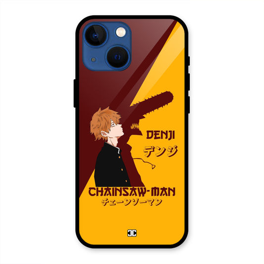 Denji Shadow iPhone 13 Mini Mobile Back Cover - Anime PrintShield Case