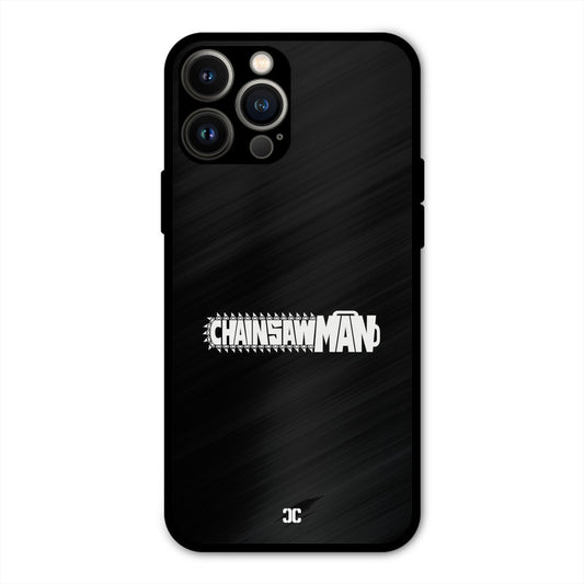 Chainsaw Logo iPhone 13 Pro Max Mobile Back Cover - Anime PrintShield Case