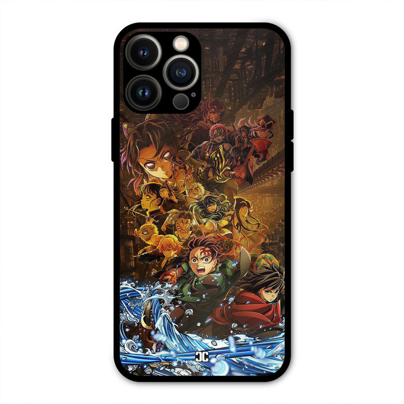 Demon Slayers iPhone 13 Pro Max Mobile Back Cover - Anime PrintShield Case