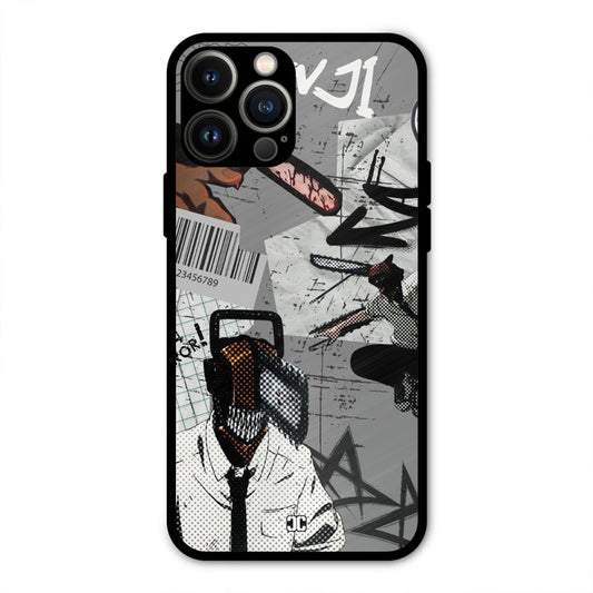 Denji Rage iPhone 13 Pro Max Mobile Back Cover - Anime PrintShield Case