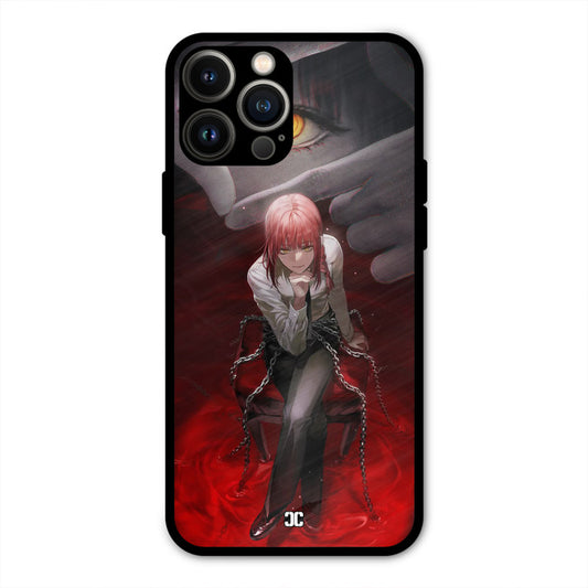 Makima Chains iPhone 13 Pro Max Mobile Back Cover - Anime PrintShield Case