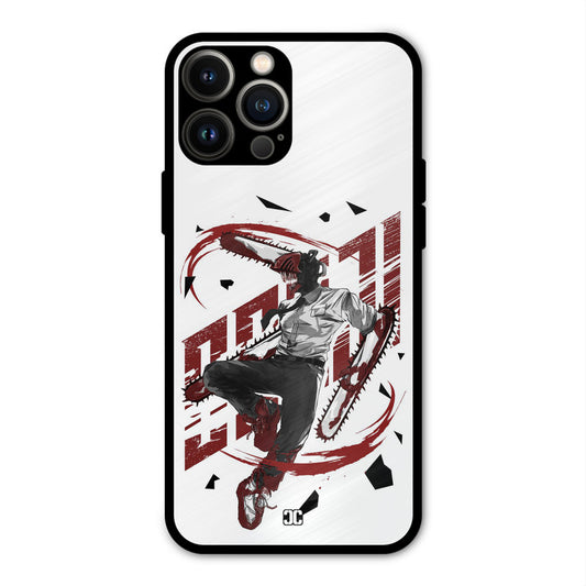 Chainsawman Typo iPhone 13 Pro Max Mobile Back Cover - Anime PrintShield Case