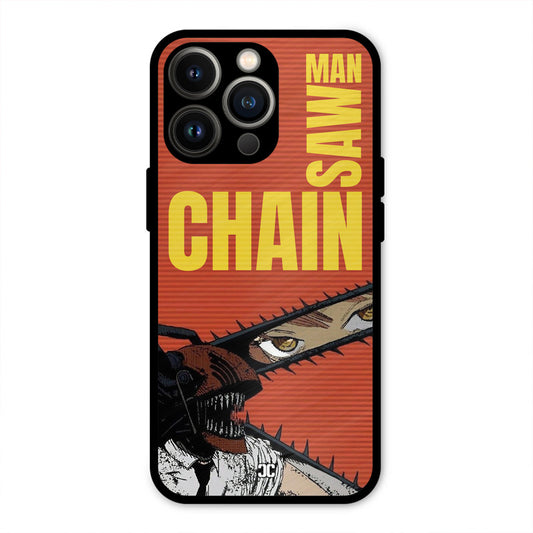 Raging Chainsaw iPhone 13 Pro Mobile Back Cover - Anime PrintShield Case