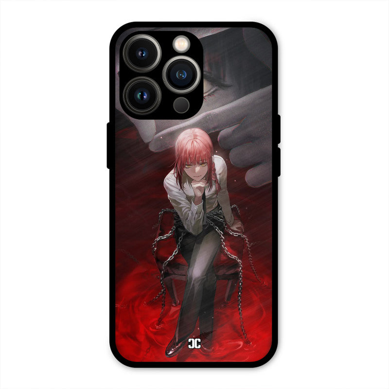 Makima Chains iPhone 13 Pro Mobile Back Cover - Anime PrintShield Case