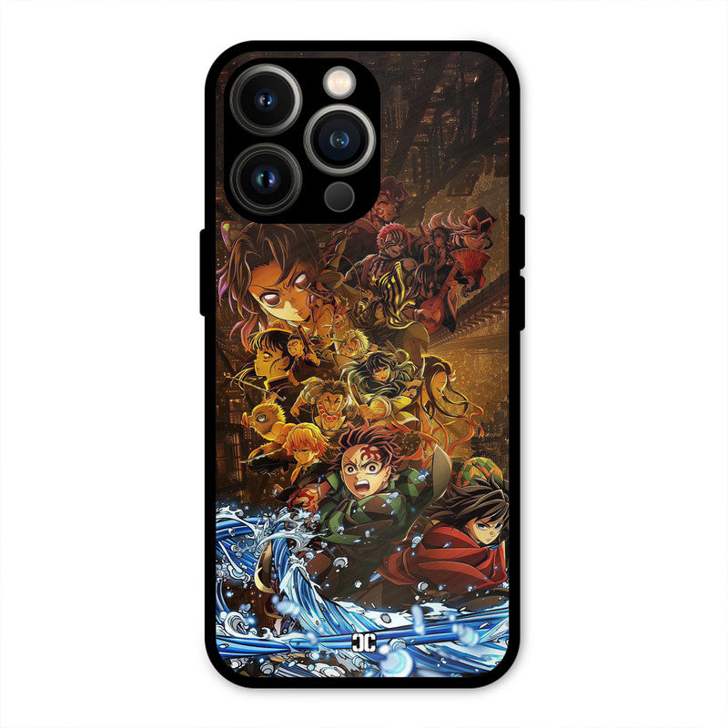 Demon Slayers iPhone 13 Pro Mobile Back Cover - Anime PrintShield Case