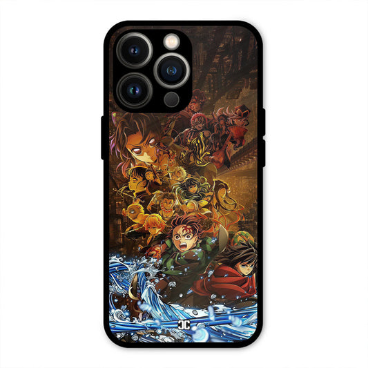 Demon Slayers iPhone 13 Pro Mobile Back Cover - Anime PrintShield Case