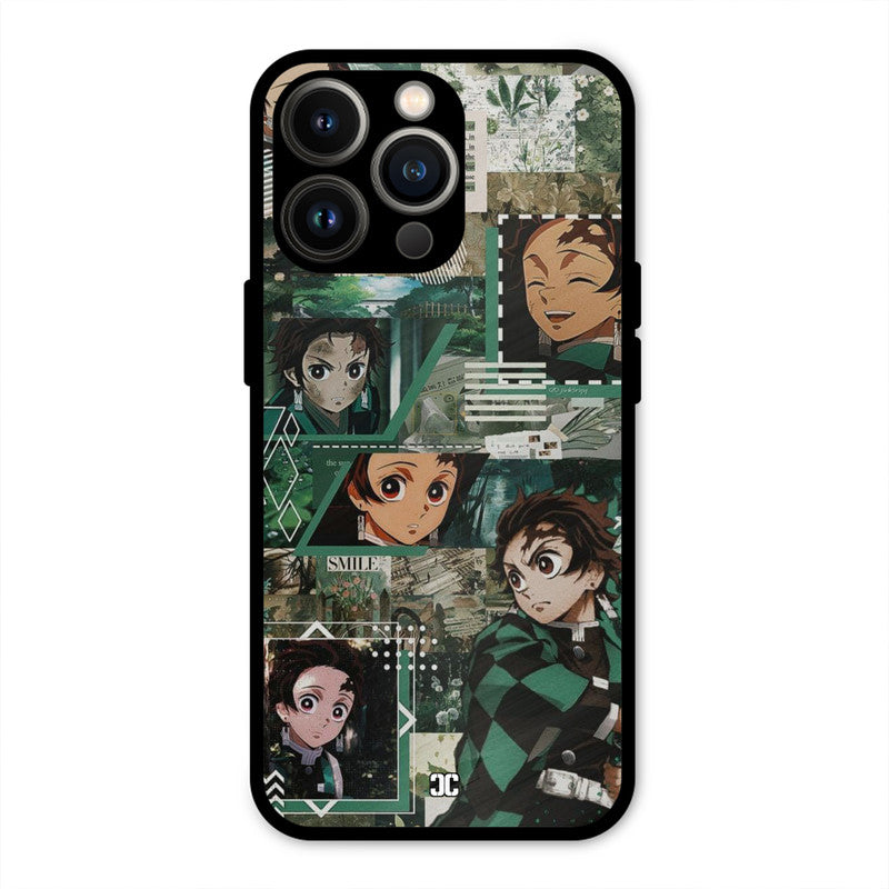 Tanjiro Thoughts iPhone 13 Pro Mobile Back Cover - Anime PrintShield Case