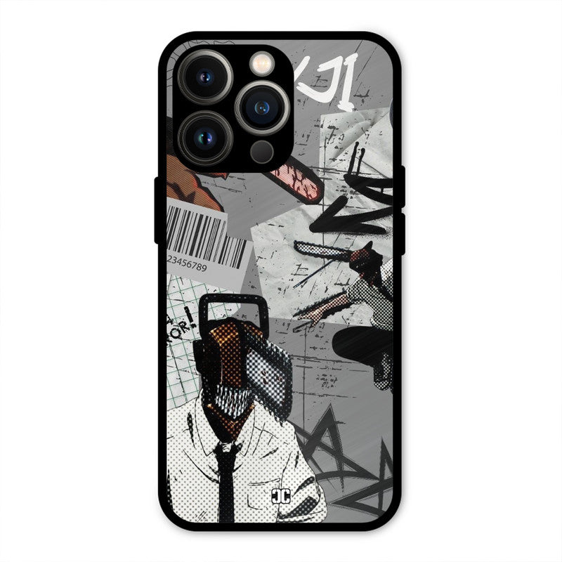 Denji Rage iPhone 13 Pro Mobile Back Cover - Anime PrintShield Case