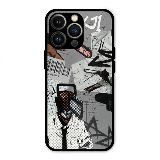 Denji Rage iPhone 13 Pro Mobile Back Cover - Anime PrintShield Case