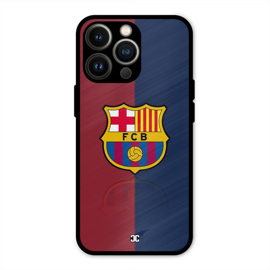 Barcelona Logo iPhone 13 Pro Mobile Back Cover - Sports PrintShield Case