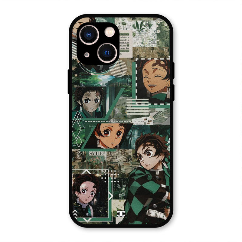 Tanjiro Thoughts iPhone 13 Mobile Back Cover - Anime PrintShield Case