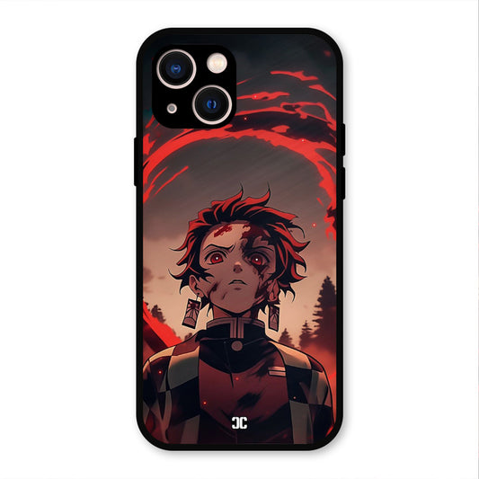 Raging Tanjiro iPhone 13 Mobile Back Cover - Anime PrintShield Case