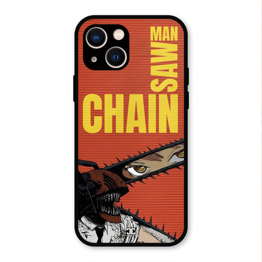 Raging Chainsaw iPhone 13 Mobile Back Cover - Anime PrintShield Case