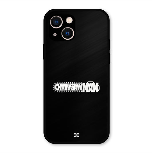 Chainsaw Logo iPhone 13 Mobile Back Cover - Anime PrintShield Case