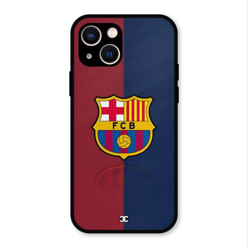 Barcelona Logo iPhone 13 Mobile Back Cover - Sports PrintShield Case