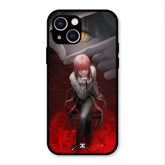 Makima Chains iPhone 13 Mobile Back Cover - Anime PrintShield Case