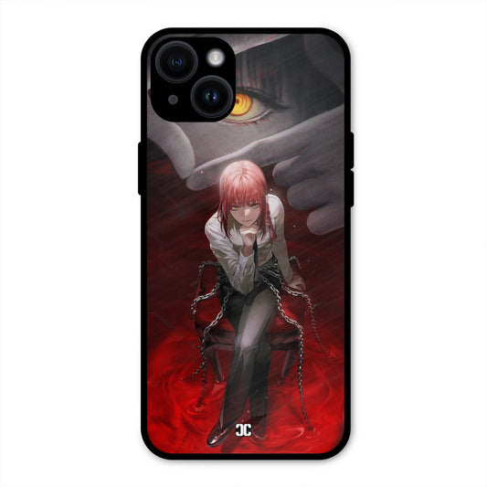 Makima Chains iPhone 14 Plus Mobile Back Cover - Anime PrintShield Case