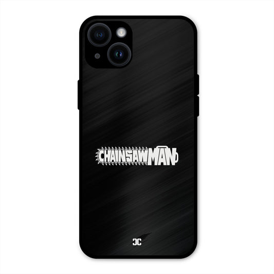 Chainsaw Logo iPhone 14 Plus Mobile Back Cover - Anime PrintShield Case