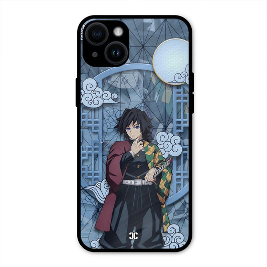 Giyu Tomioka iPhone 14 Plus Mobile Back Cover - Anime PrintShield Case